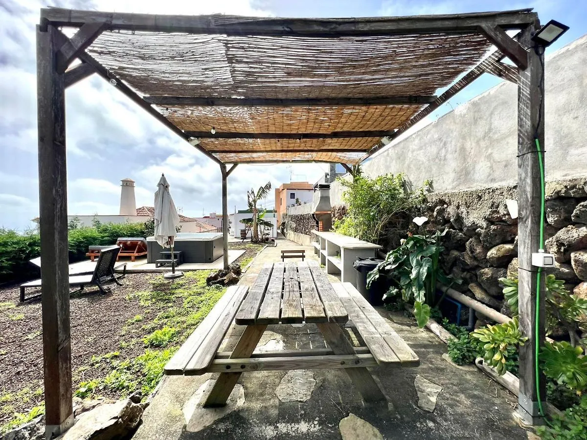 Feriehus Nice House With Jacuzzi, Wifi And View Of The Atlantic Ocean San Andres  Spanien